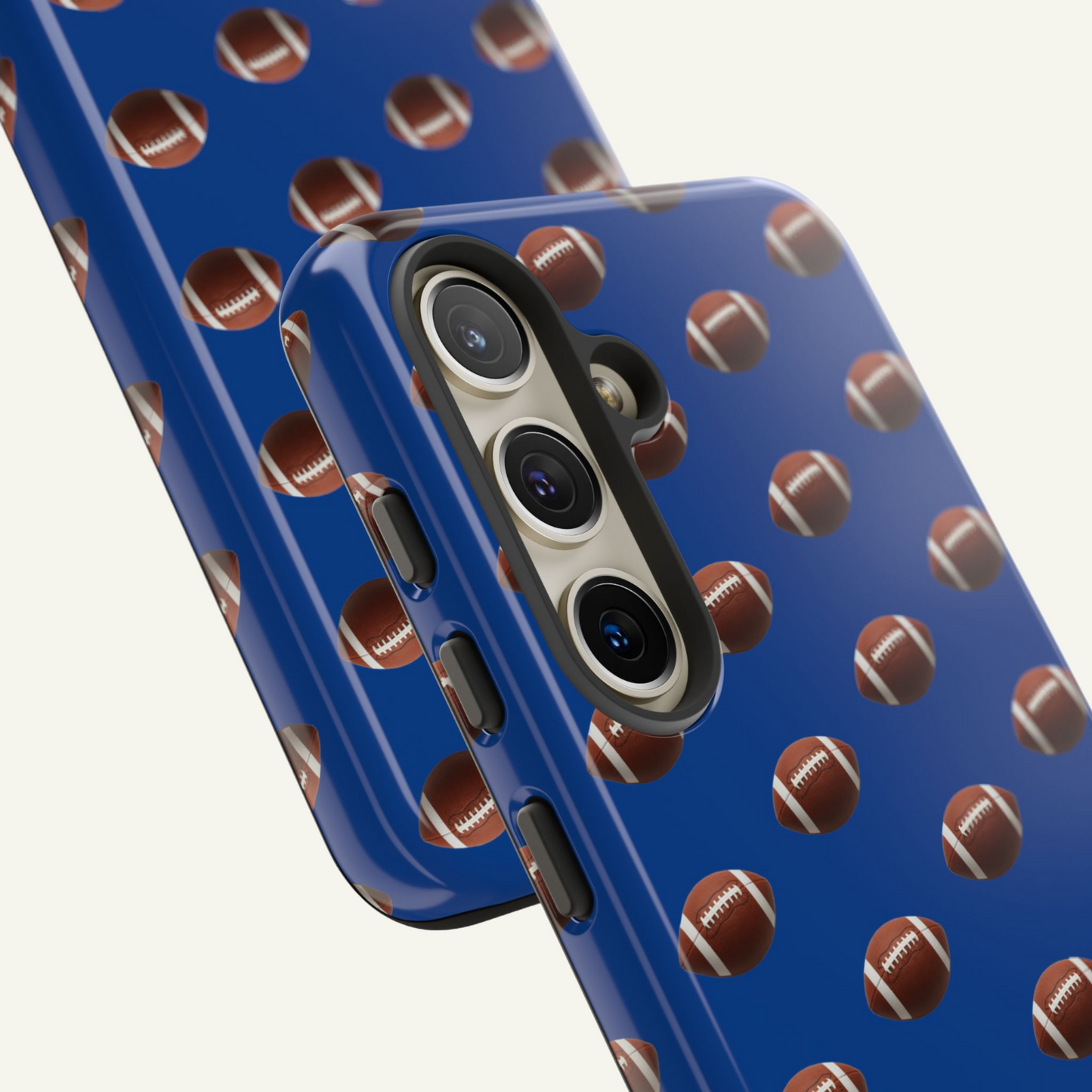 Football Phone Case Blue