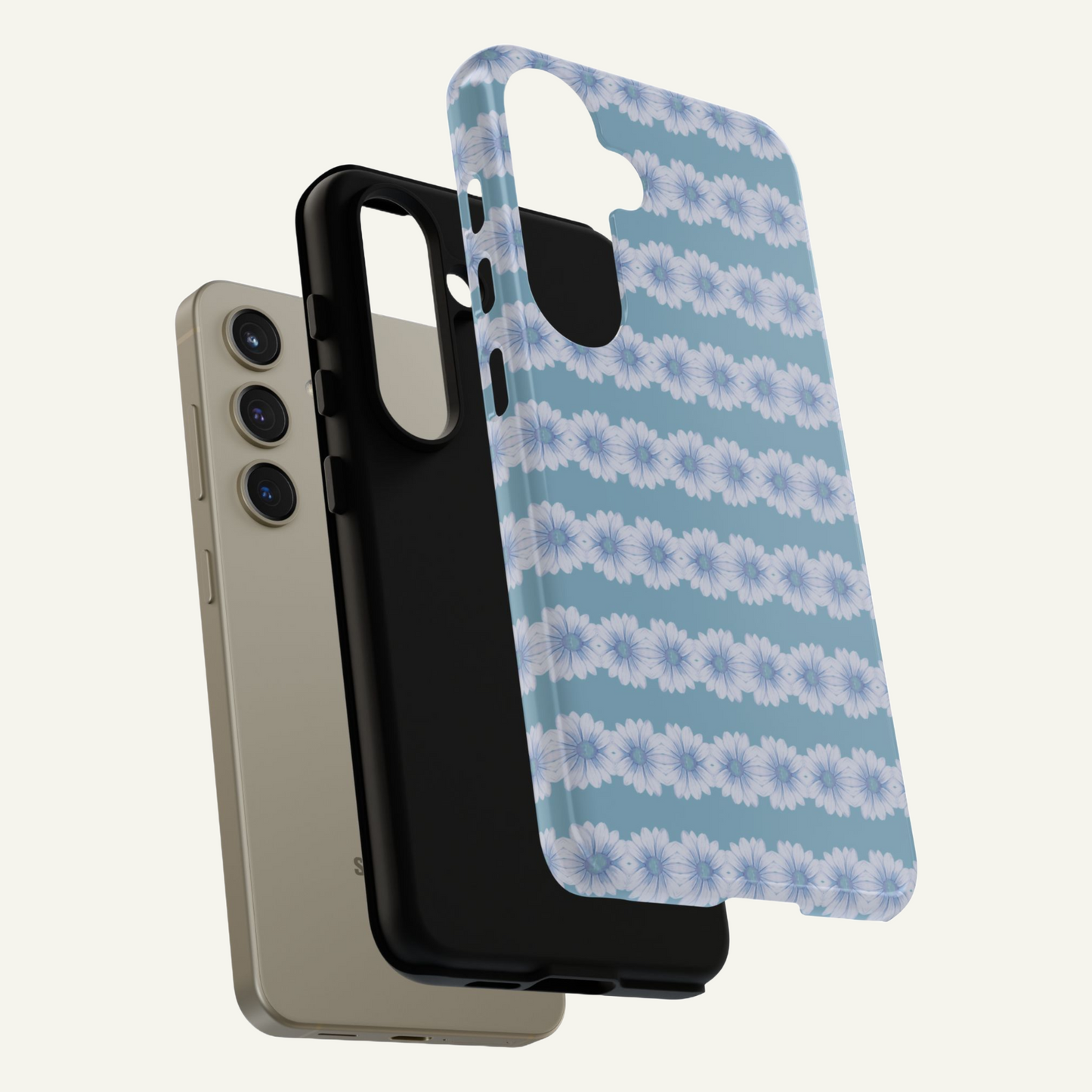 Daisy Phone Case Blue