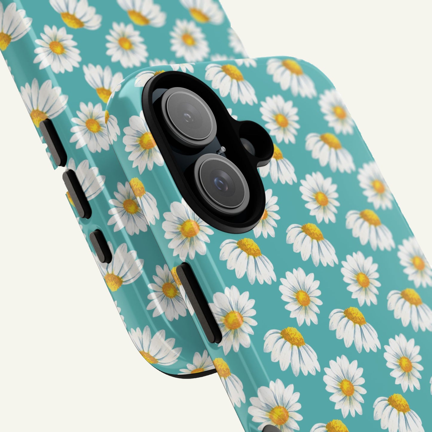 Daisy Phone Case Aqua