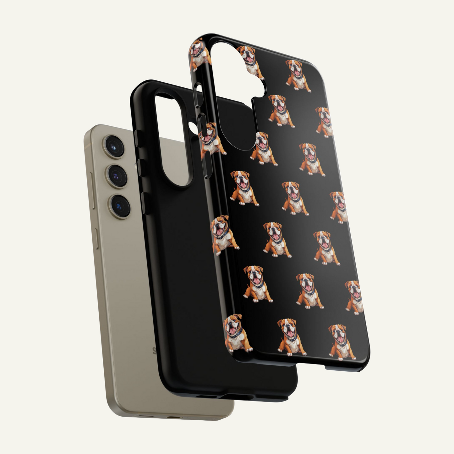 Bulldog protective phone case