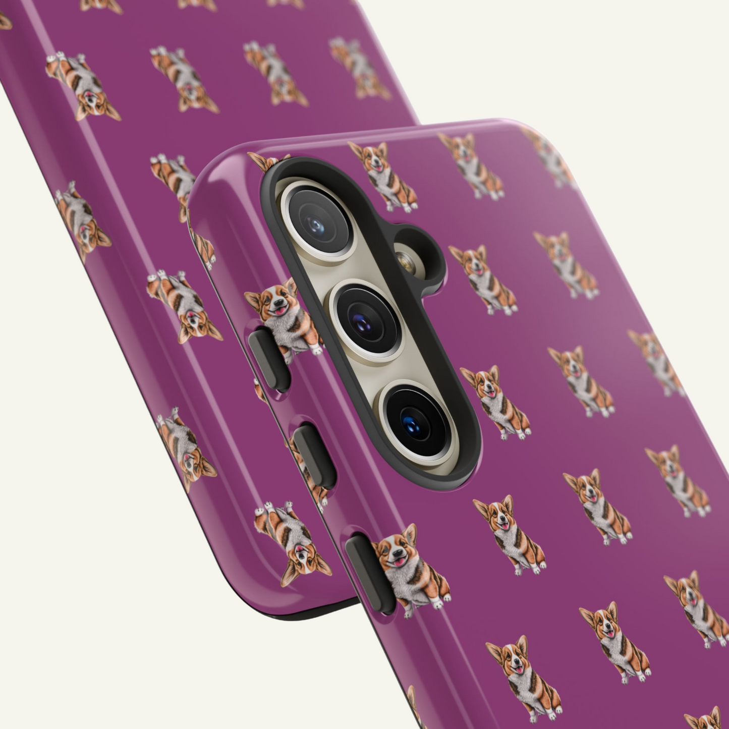 Corgi Phone Case Pink