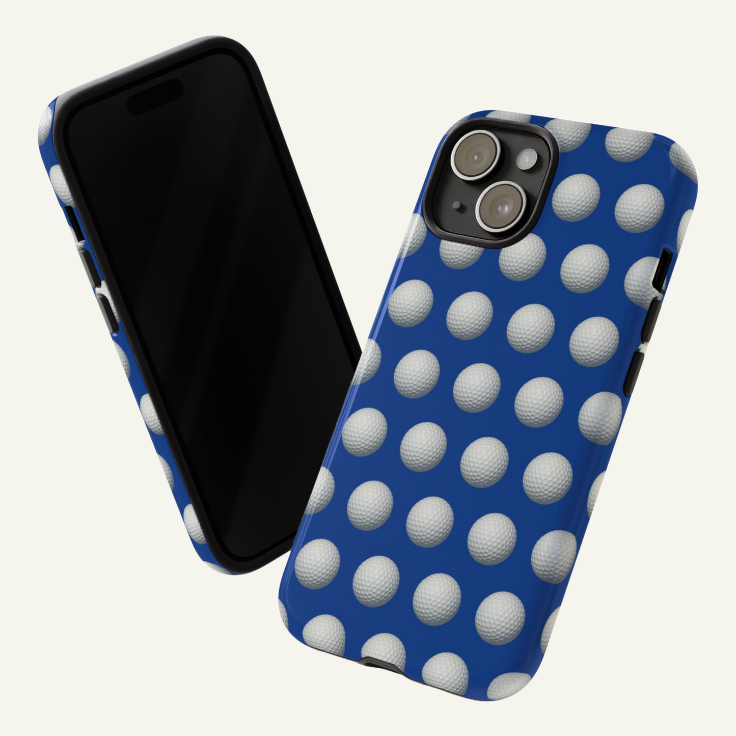 Golf Ball Phone Case Blue