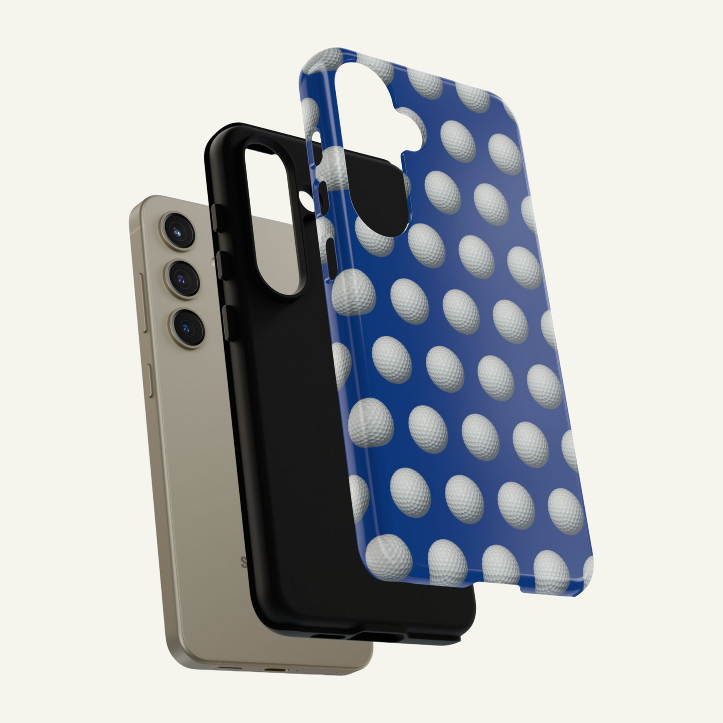 Golf Ball Phone Case Blue