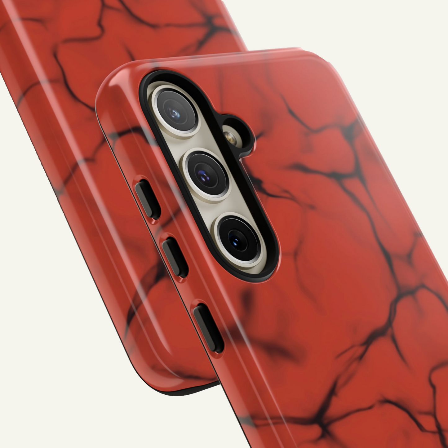 Marble Phone Case Red