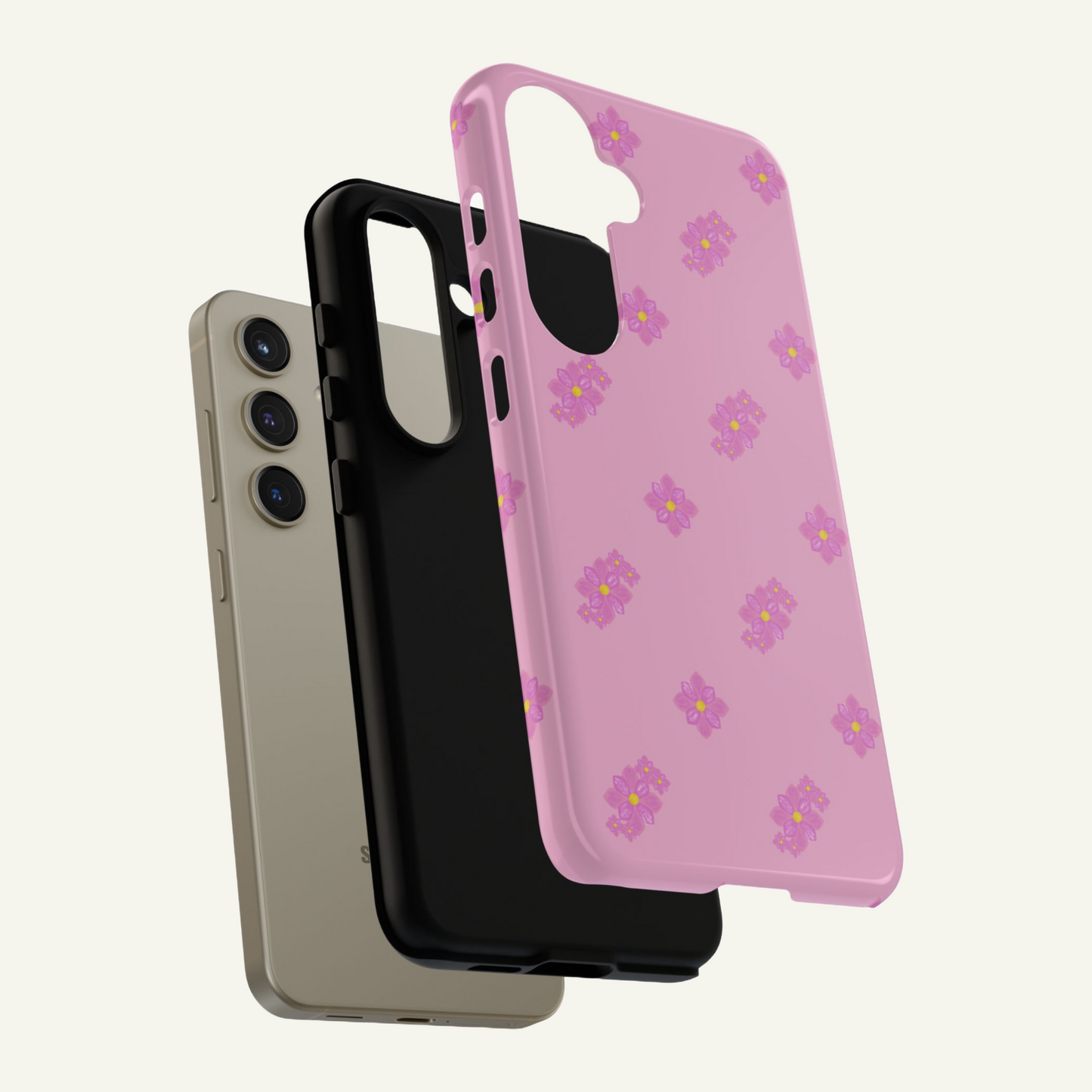 Flower Phone Case Pink