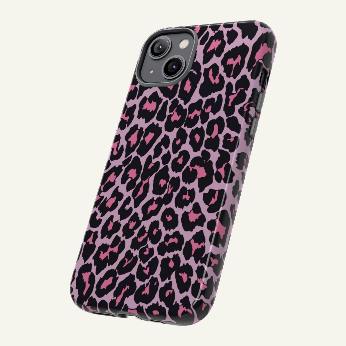 Pink Leopard Print Phone Case Iphone 16 - X, Samsung Galaxy S20 -S24, Google Pixel 6 - 8