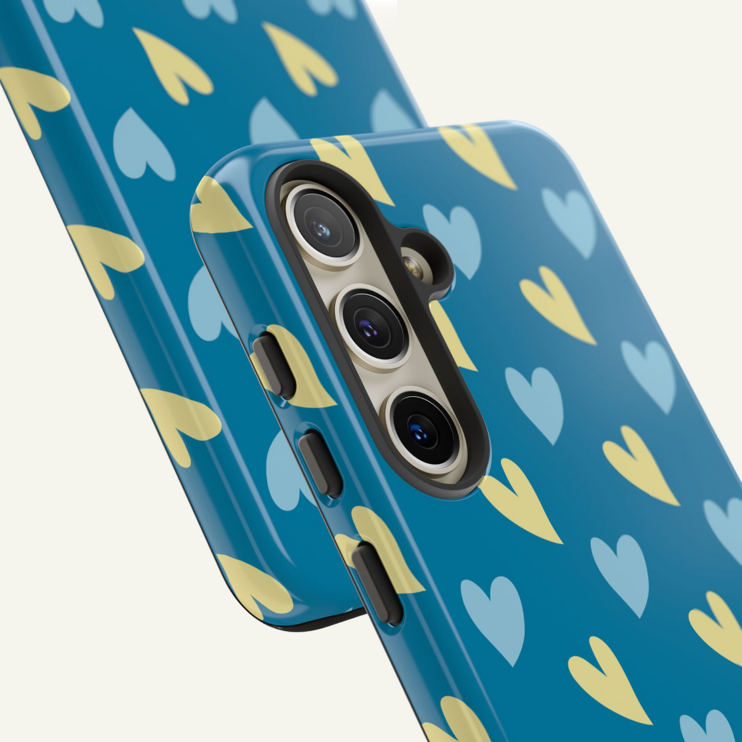 Heart Phone Case Blue