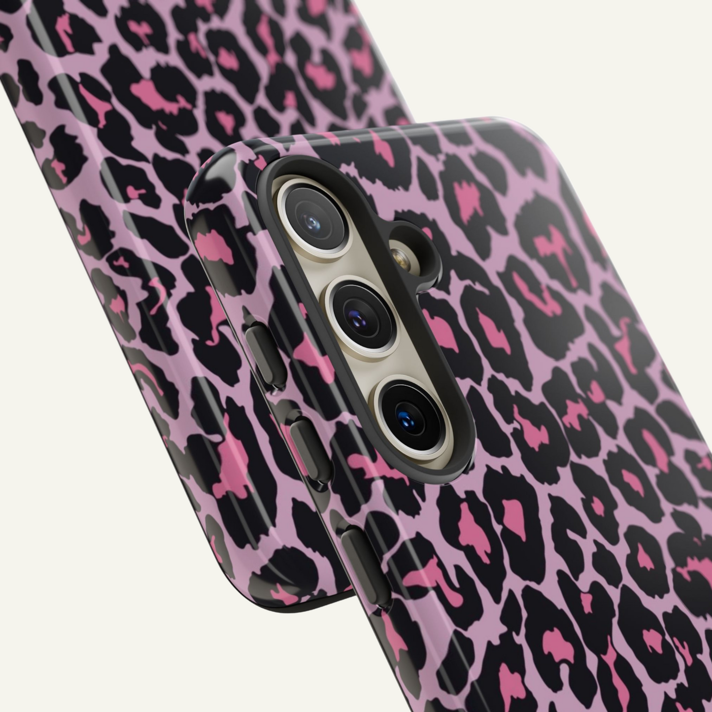 Leopard Print Phone Case Pink