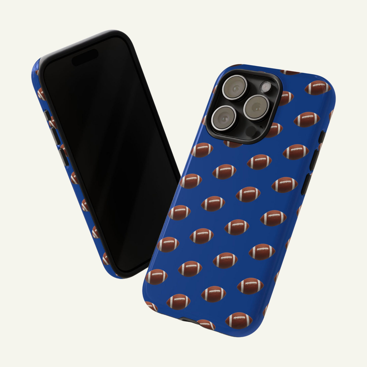 Football Phone Case Blue