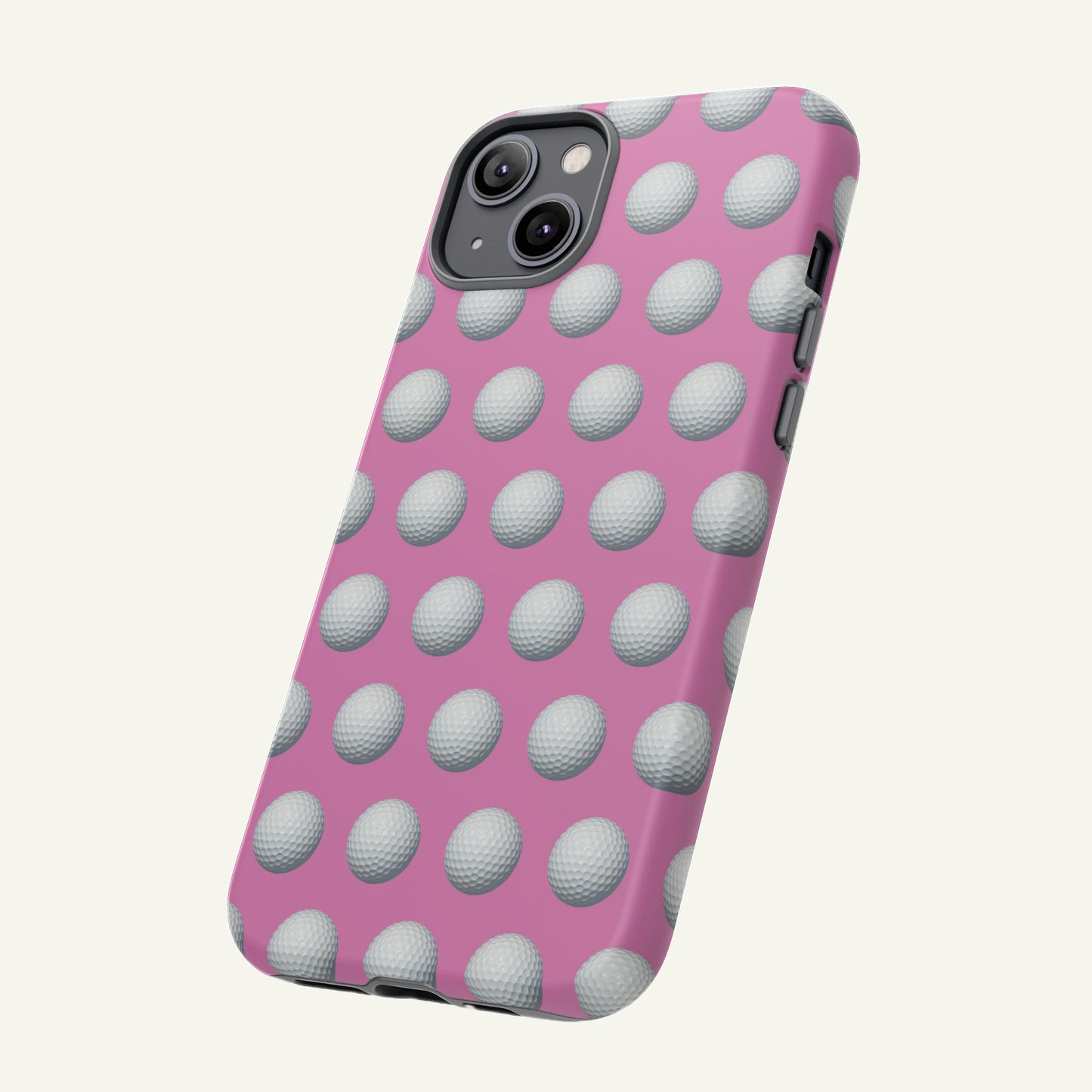 Golf Ball Phone Case Pink