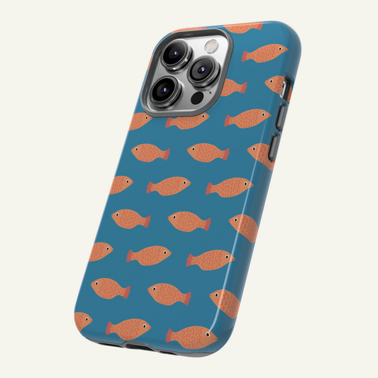 Fish phone case Iphone 16 - X, Samsung Galaxy S20 -S24, Google Pixel 6 - 8