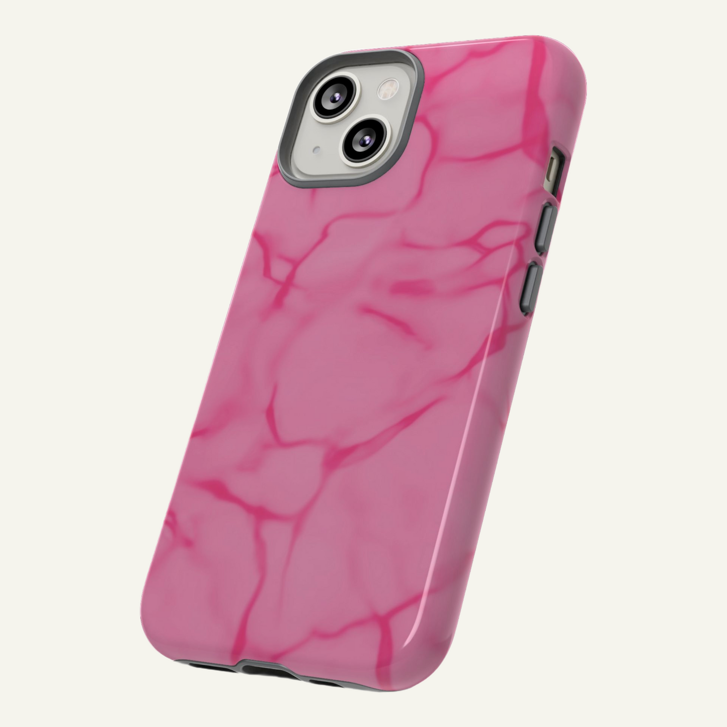 Marble Phone Case Pink on Pink