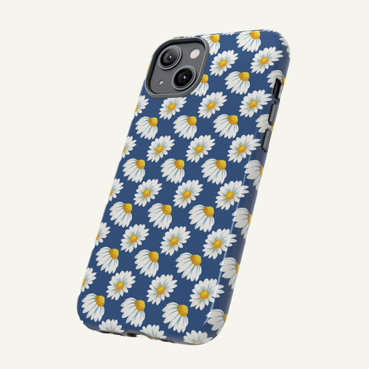 Daisy Phone Case Blue