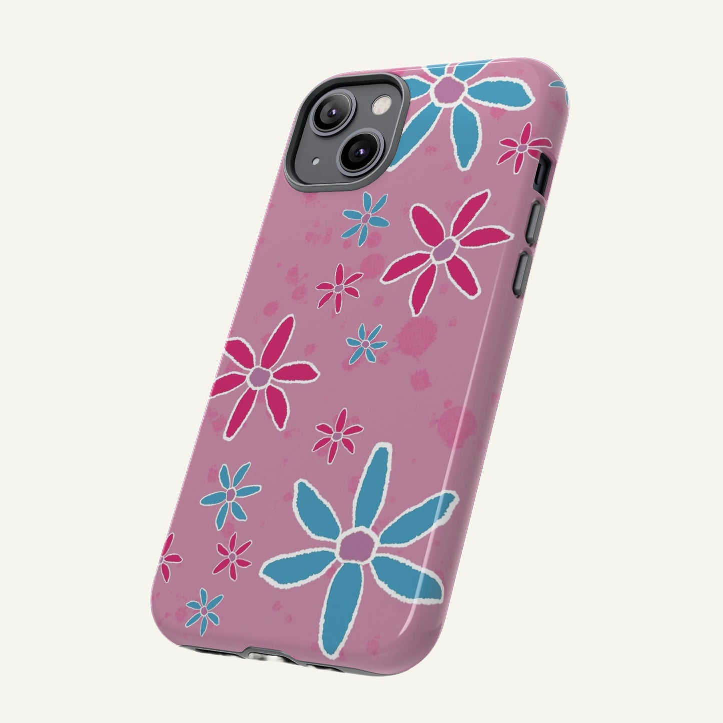 Flower Phone Case Pink