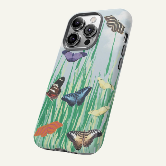 Butterfly phone case