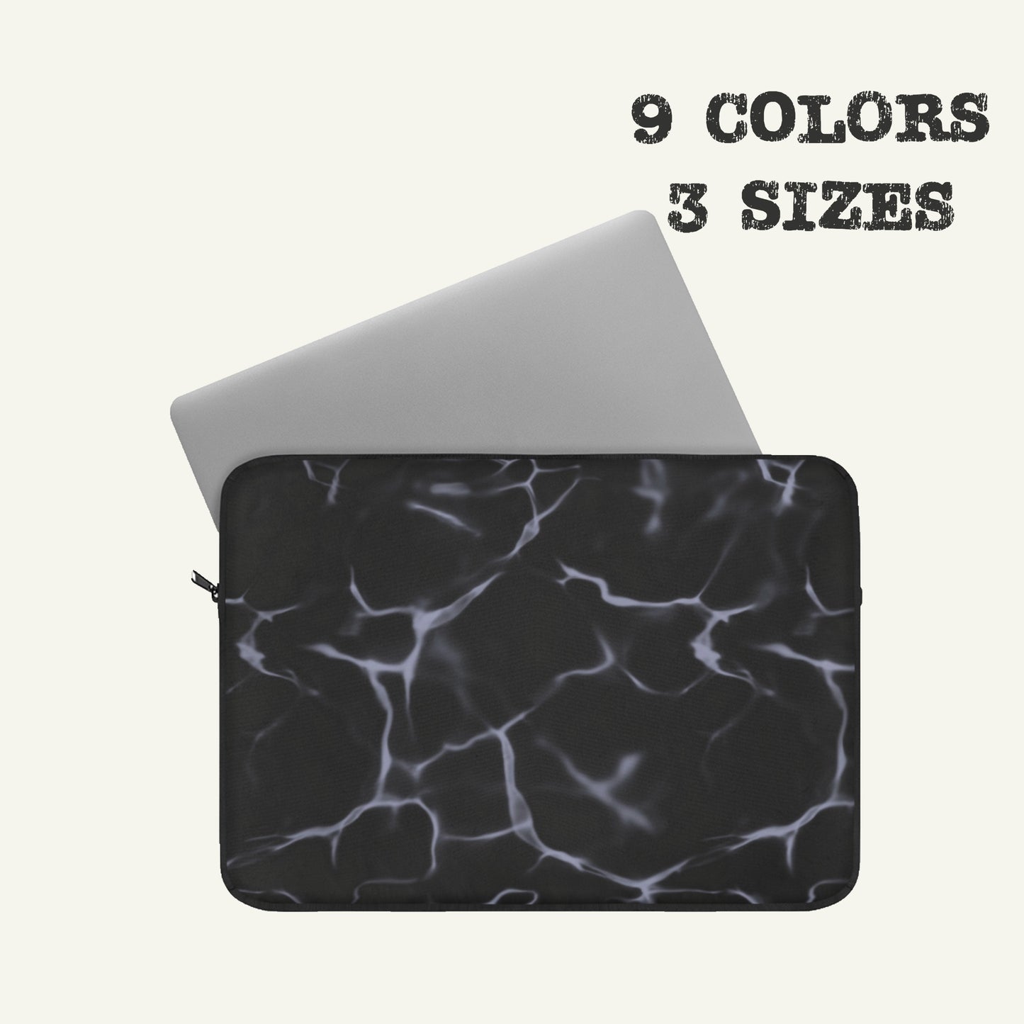 Marble Print Laptop Sleeve