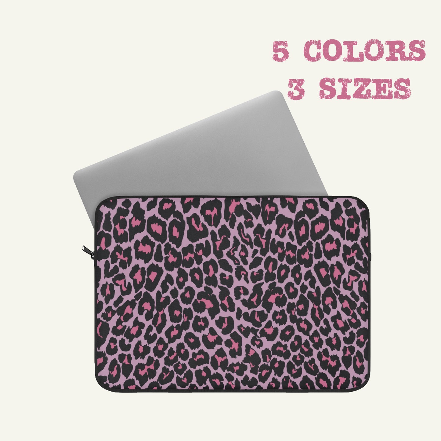 Leopard Print Laptop Sleeve