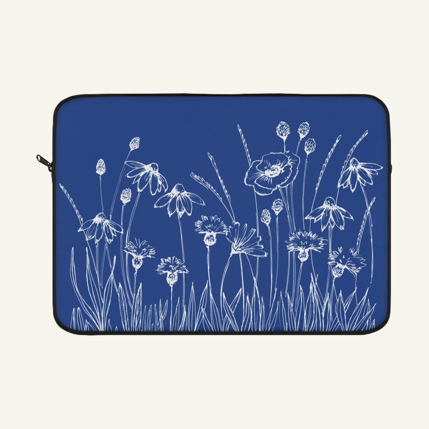 Doodle Flower Laptop Sleeve