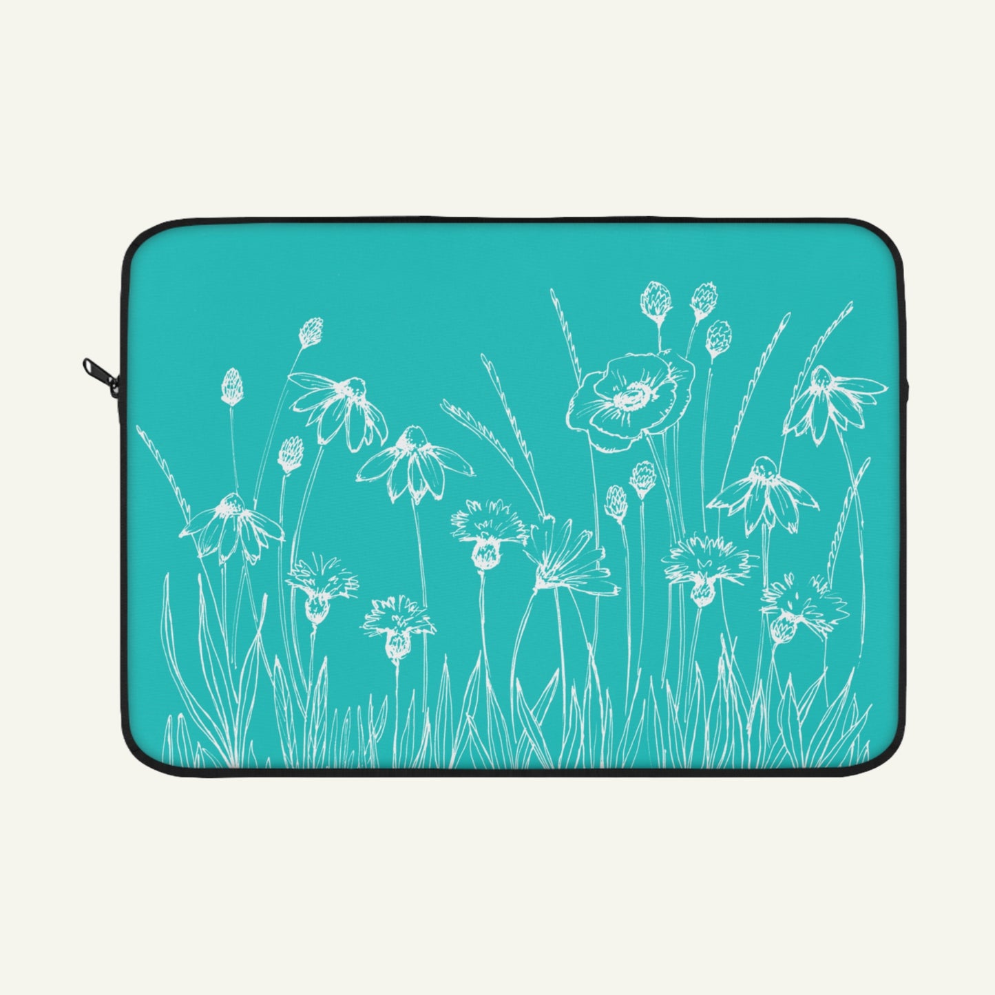 Doodle Flower Laptop Sleeve