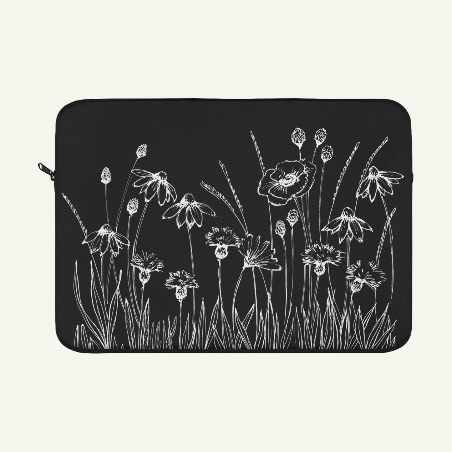 Doodle Flower Laptop Sleeve