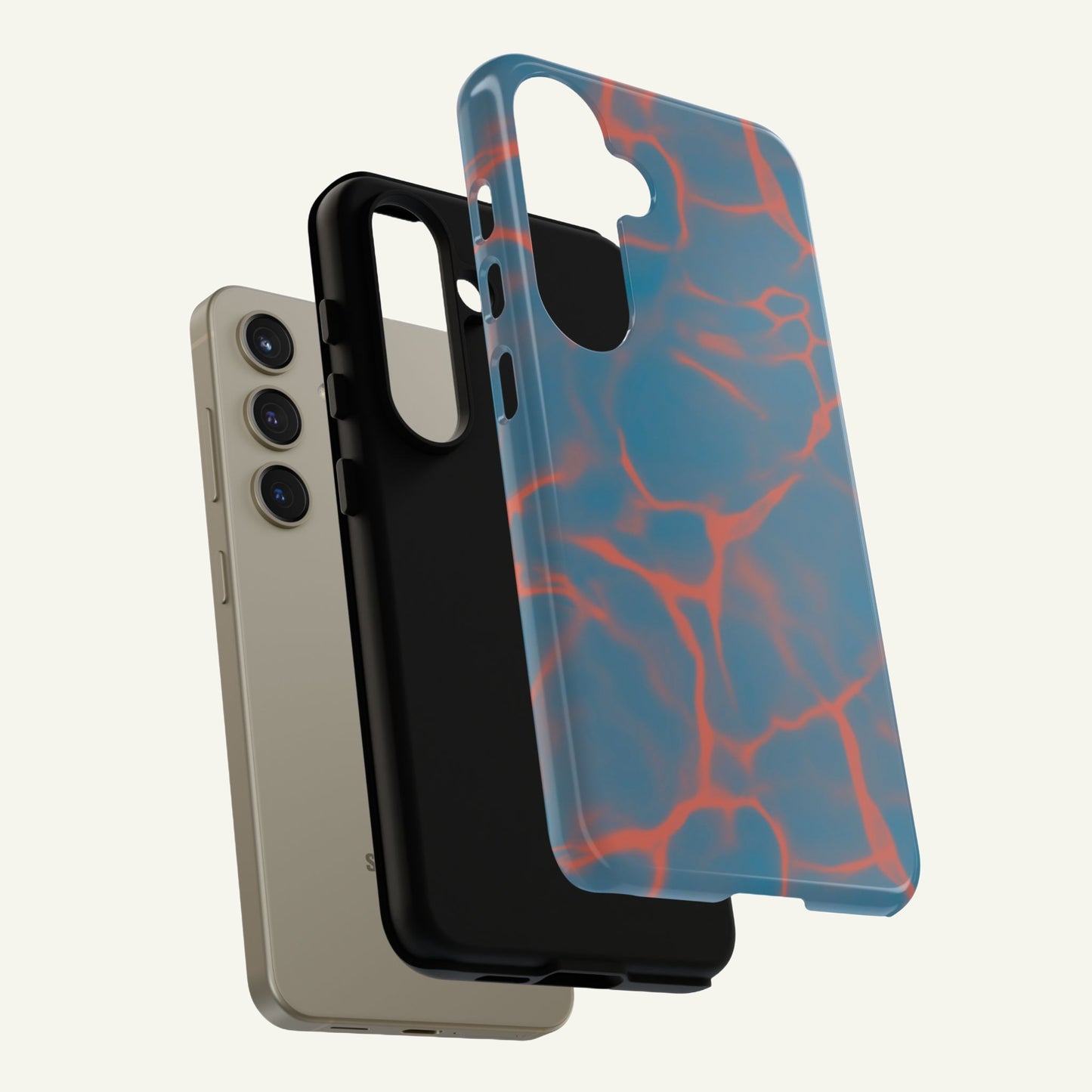 Marble Phone Case Teal