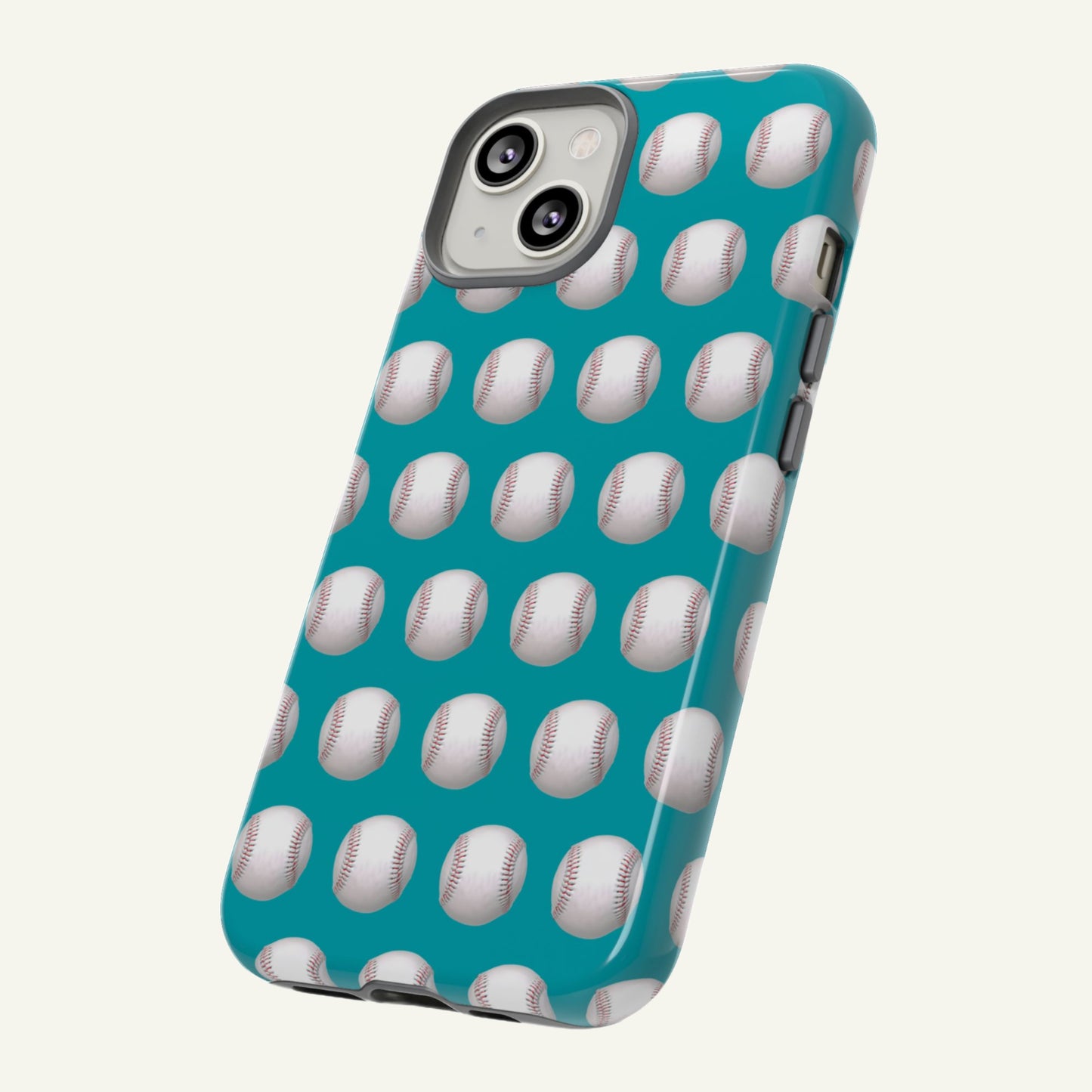 Baseball Phone Case Teal