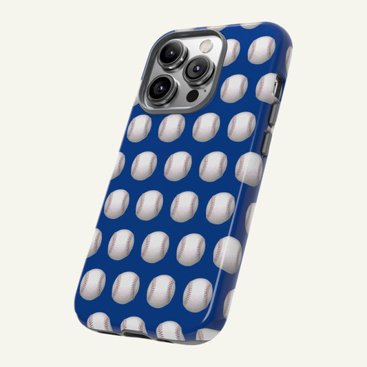 Baseball Phone Case Blue